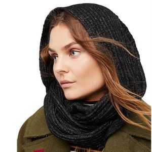 Free People hooded shawl